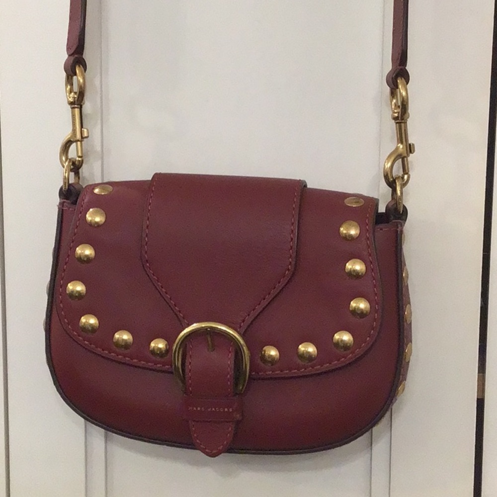 Burgundy Marc Jacobs crossbody